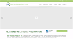 Desktop Screenshot of mahalaxmipsyllium.com
